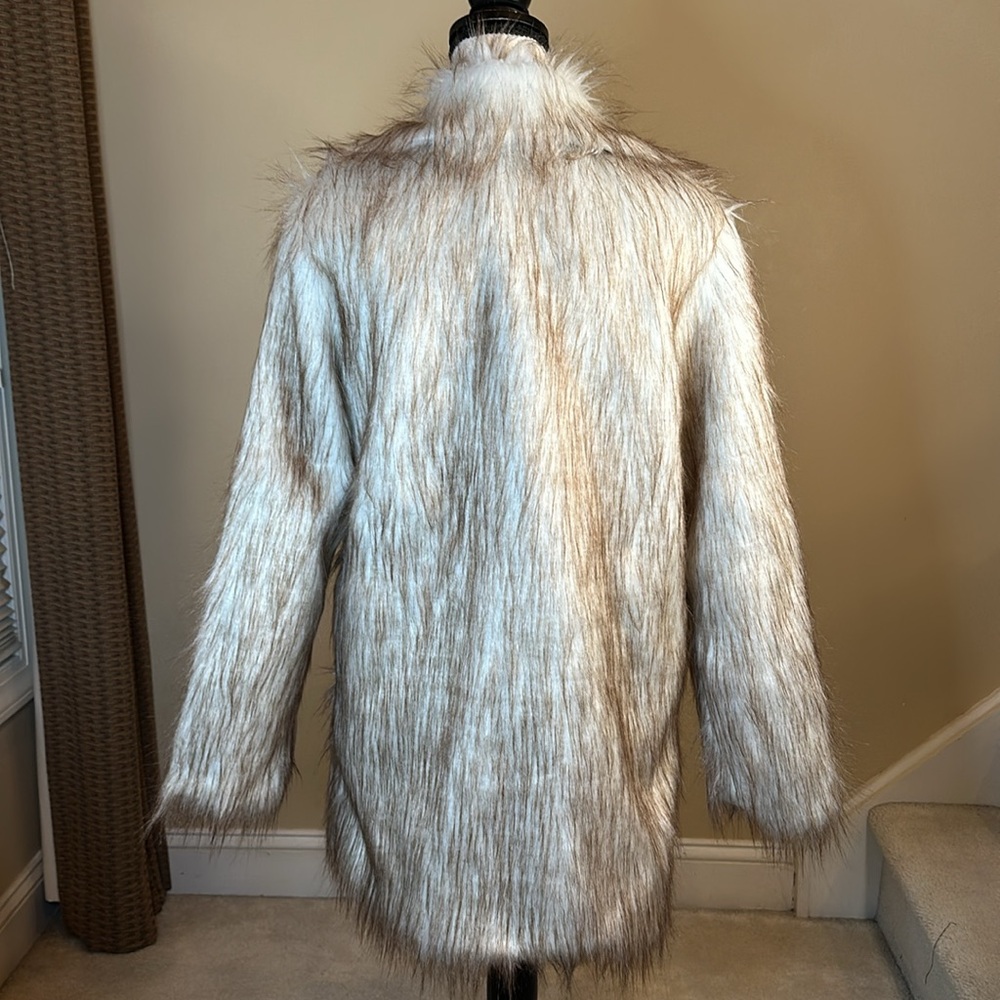 AIXIRUI Faux Fur Jacket NWOT - Picture 5 of 15
